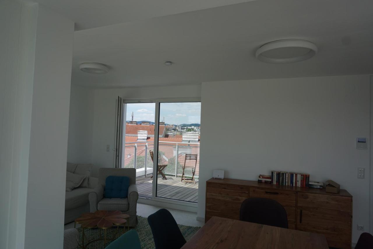 Augartenblick Penthauscombo 15/16 - Blick Zum Riesenrad Appartement Wenen